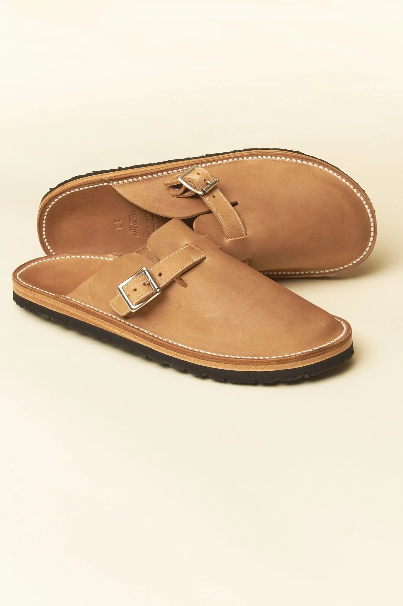 Zerrows Slit Sandal - Natural - Image 5