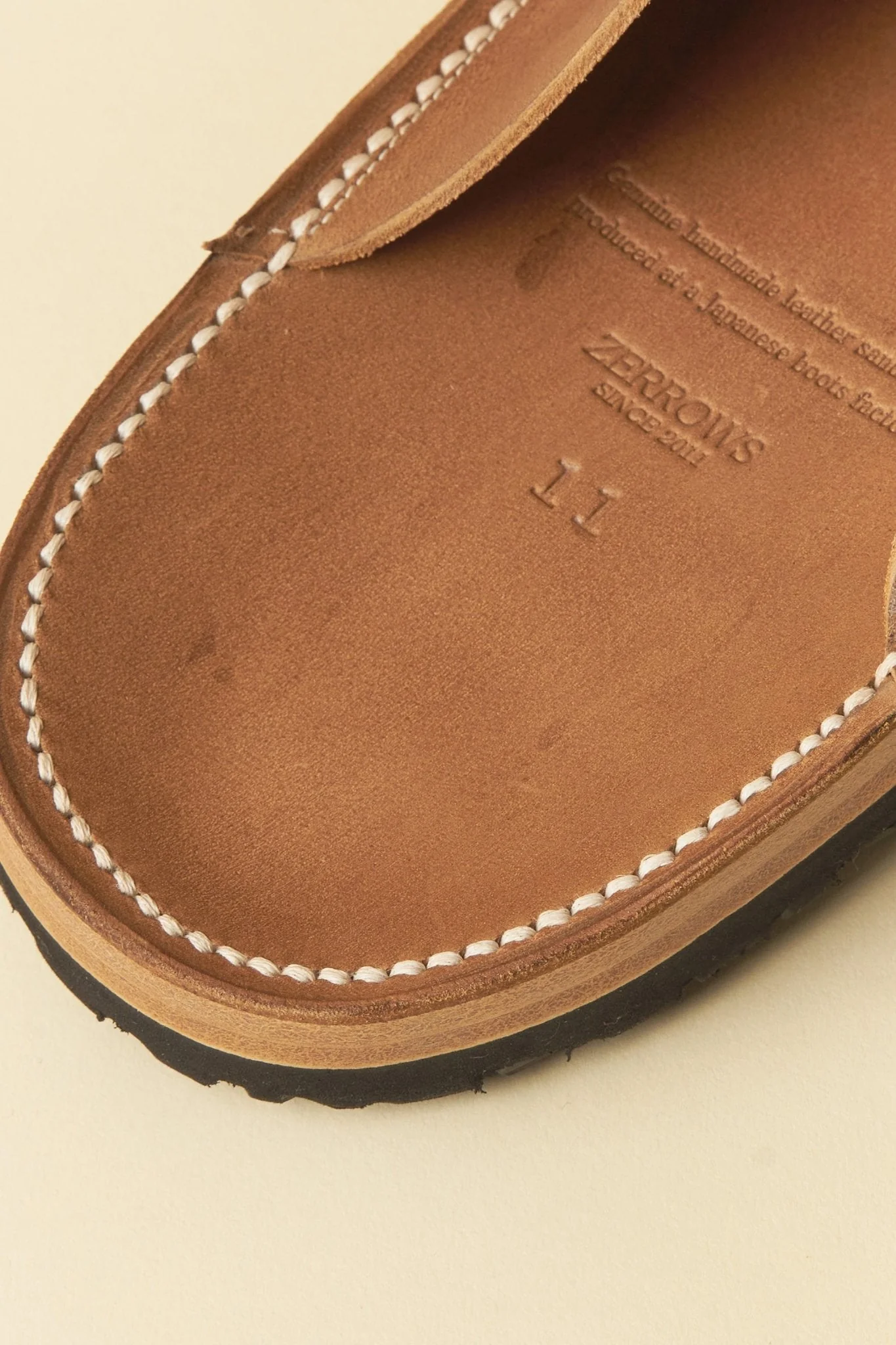 Zerrows Slit Sandal - Natural - Image 7